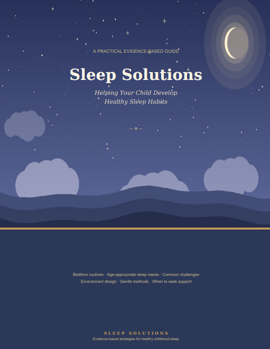 Sleep Solutions: Helping Your Child Develop Healthy Sleep Habits